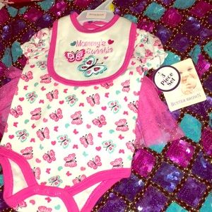 Baby girl 3 pc set